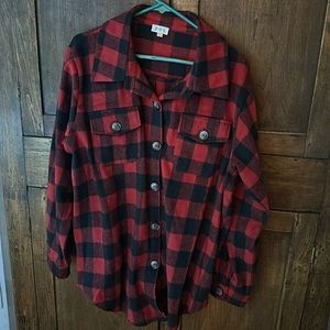 Buffalo checked P O L shirt